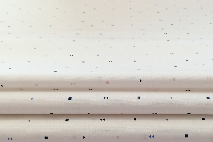 White Patterned