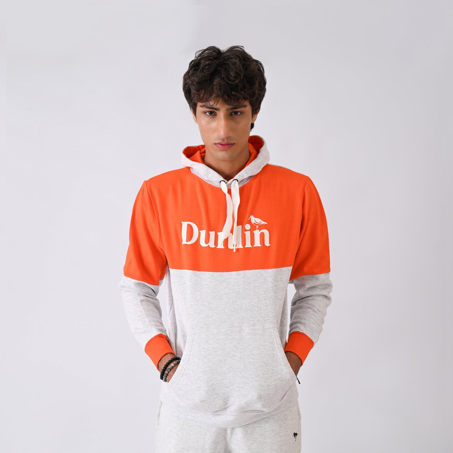 Heather Orange Hoodie