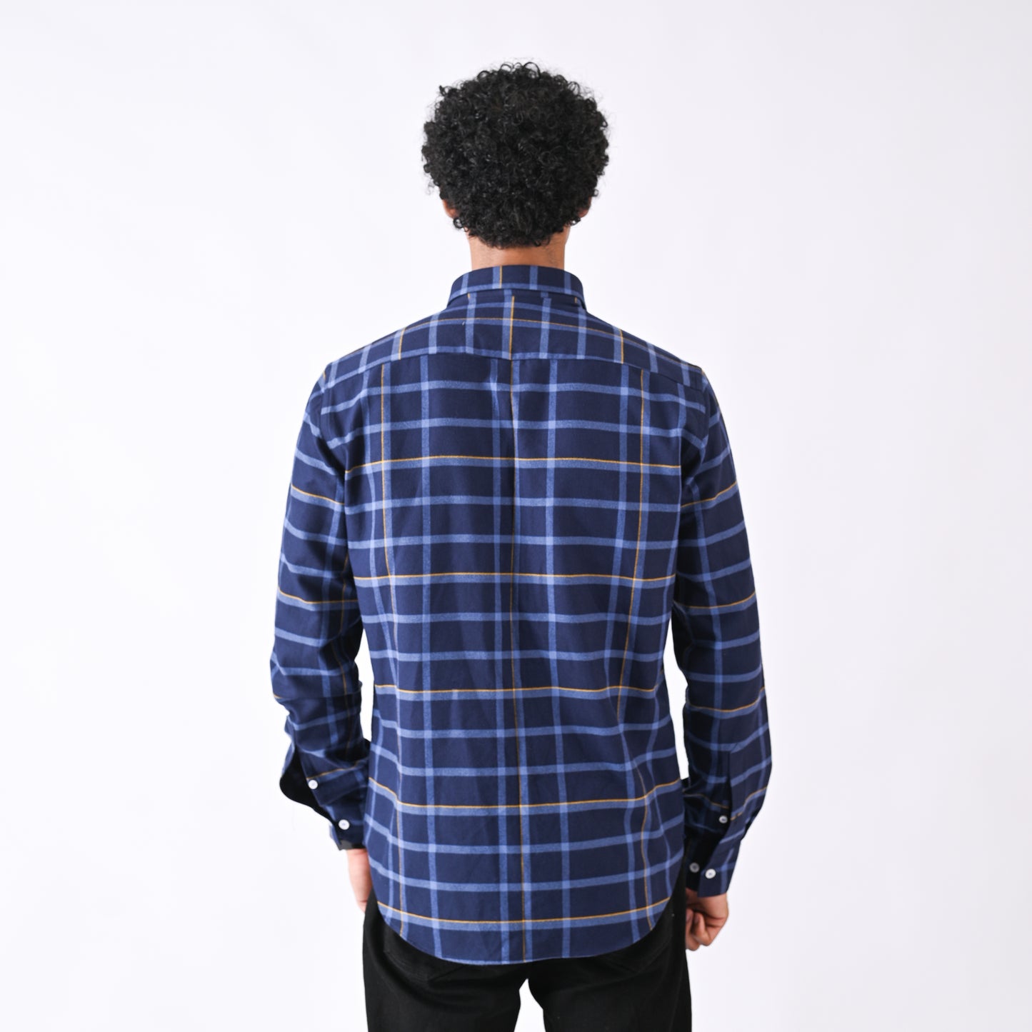 Blue Yellow Plaid