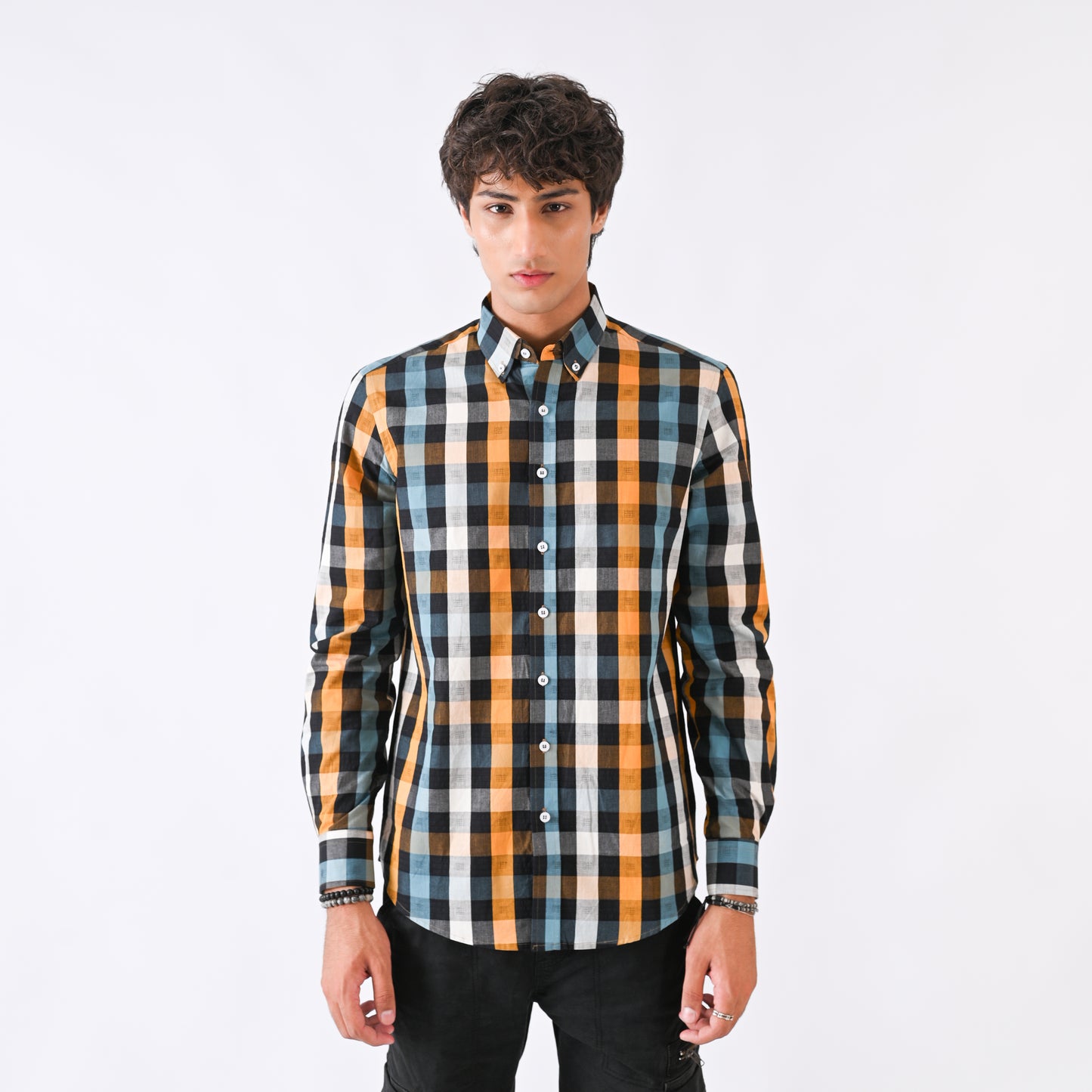 Yellow Black Checks
