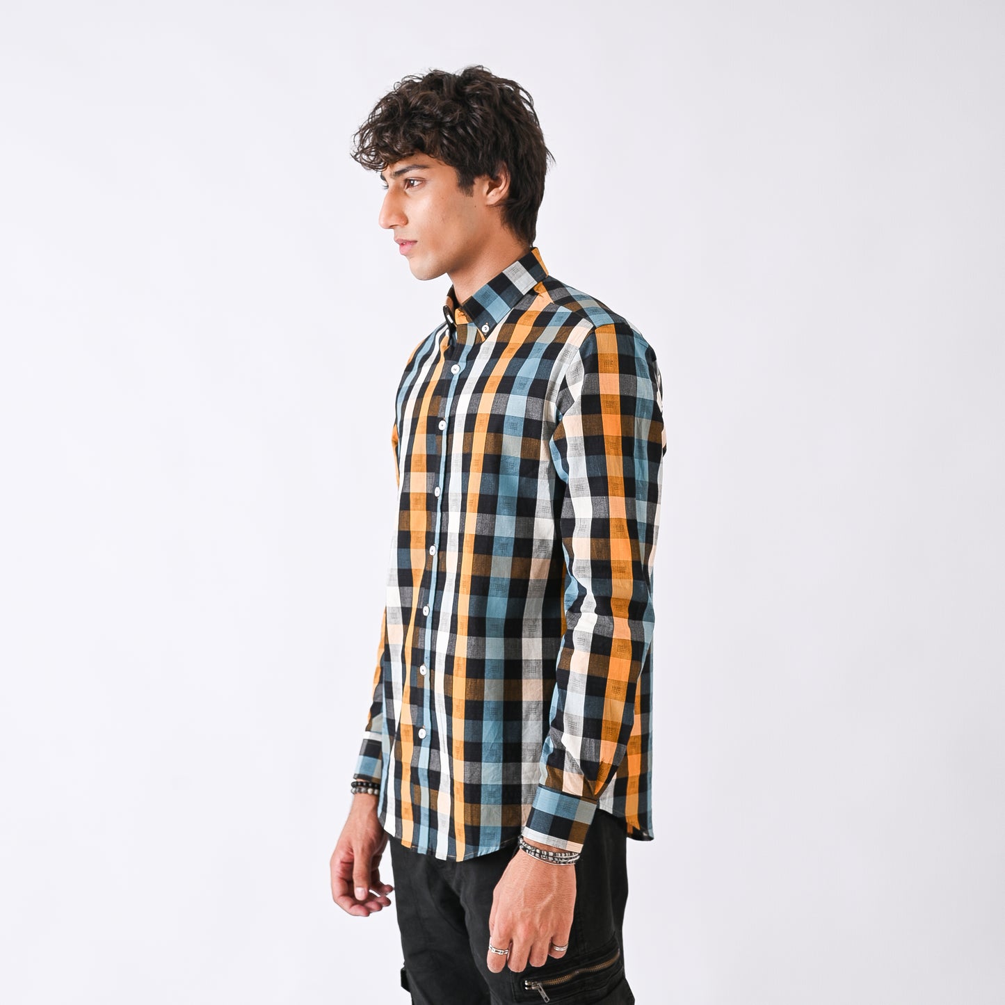 Yellow Black Checks