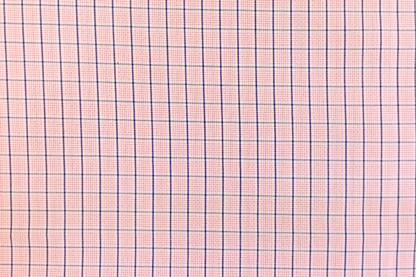 Peach Pink Checks