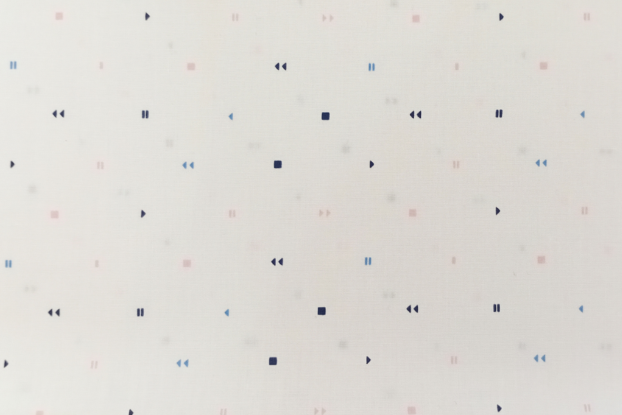 White Patterned