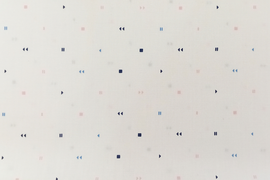 White Patterned