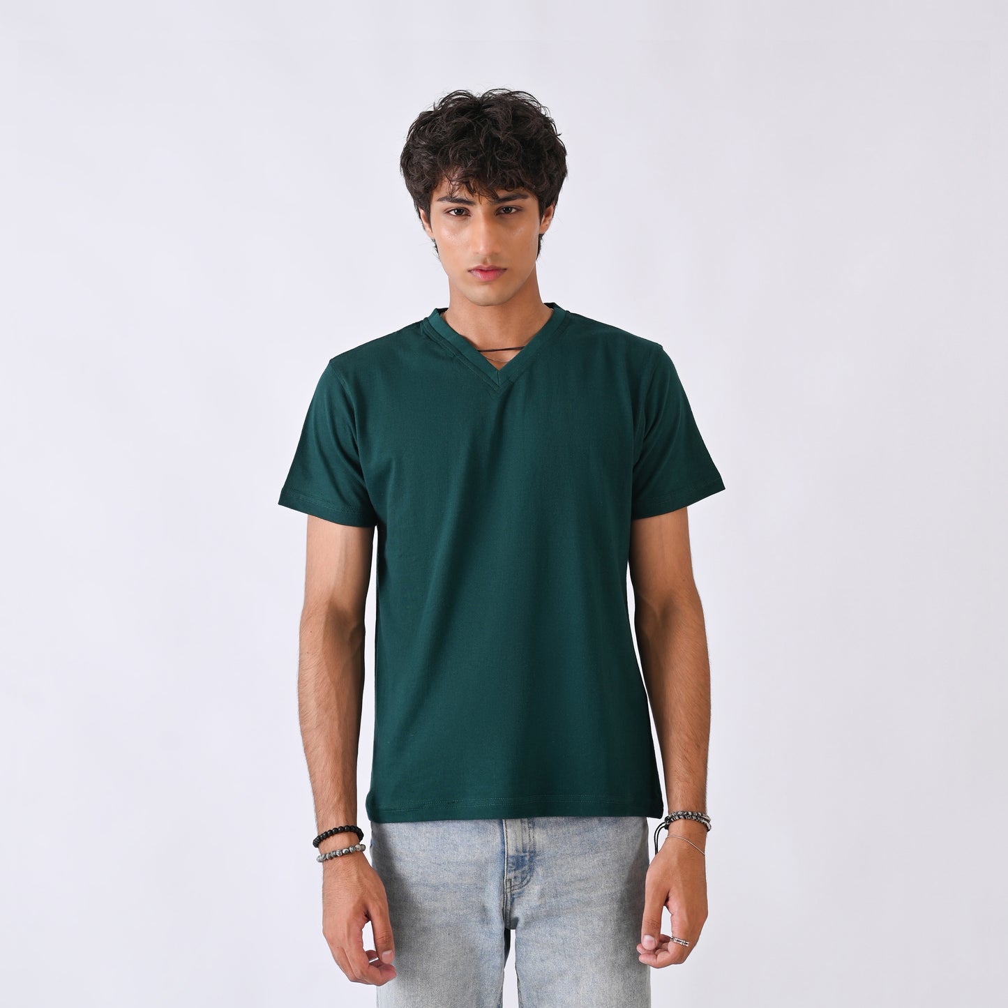 V-Neck - Dark Green