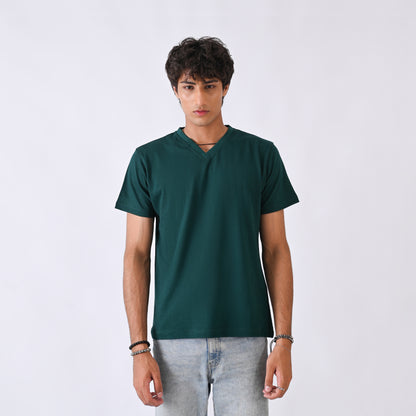 V-Neck - Dark Green