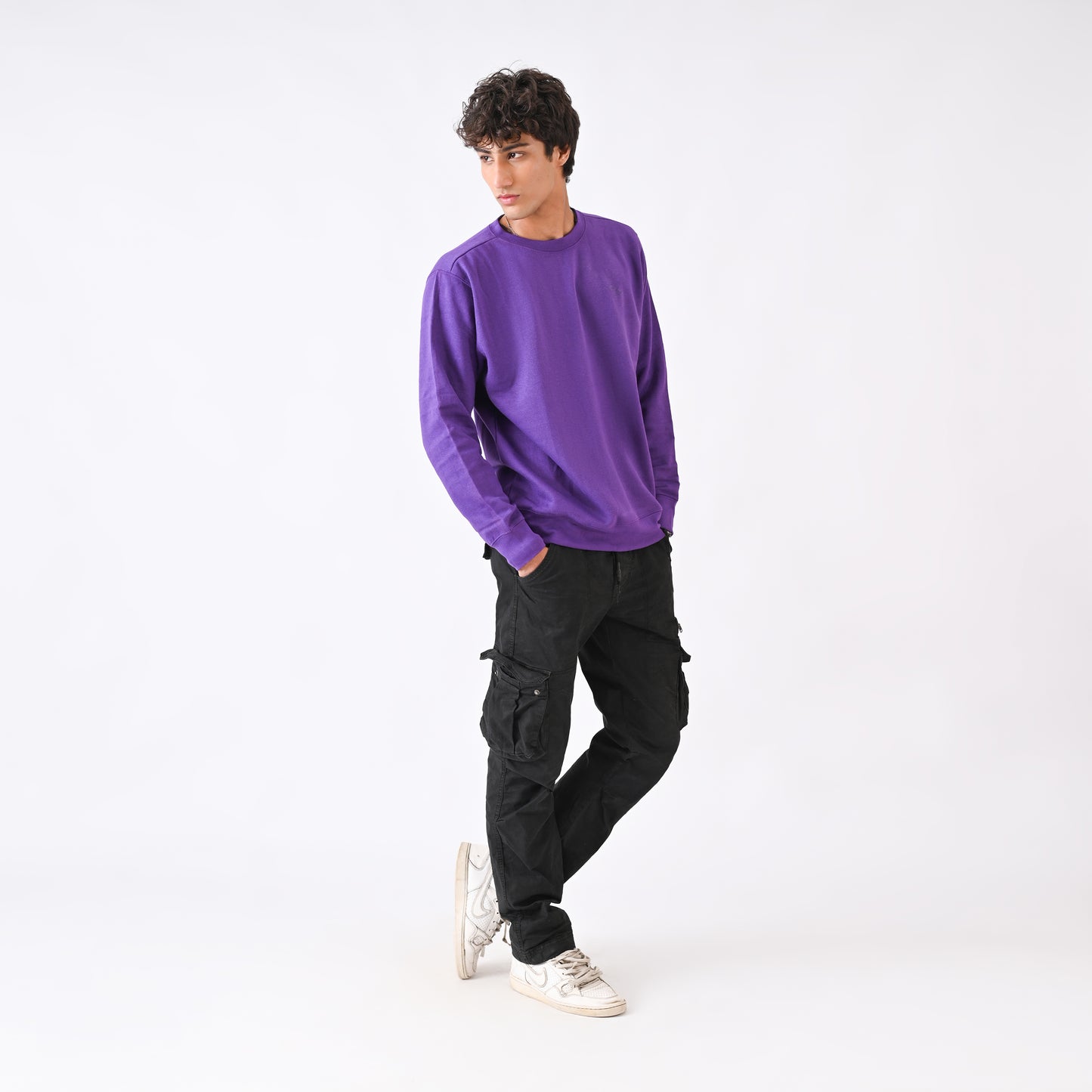 Purple Sweatshirt