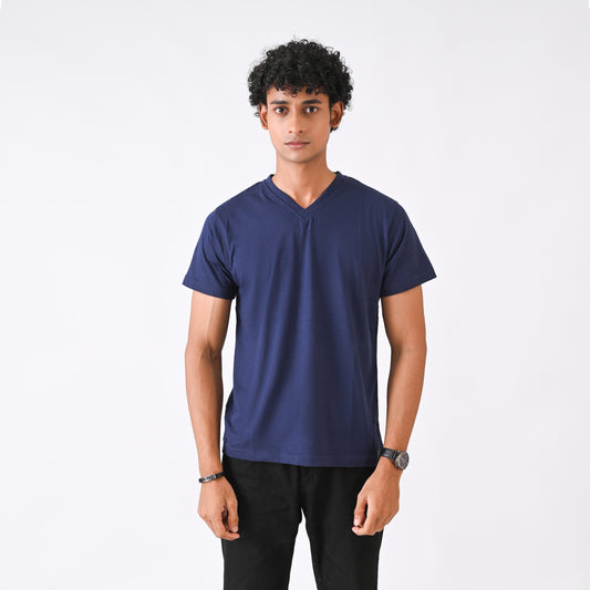 V-Neck - Blue