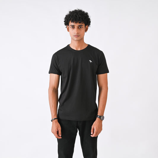 Round Neck - Black