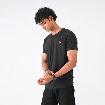 Round Neck - Black