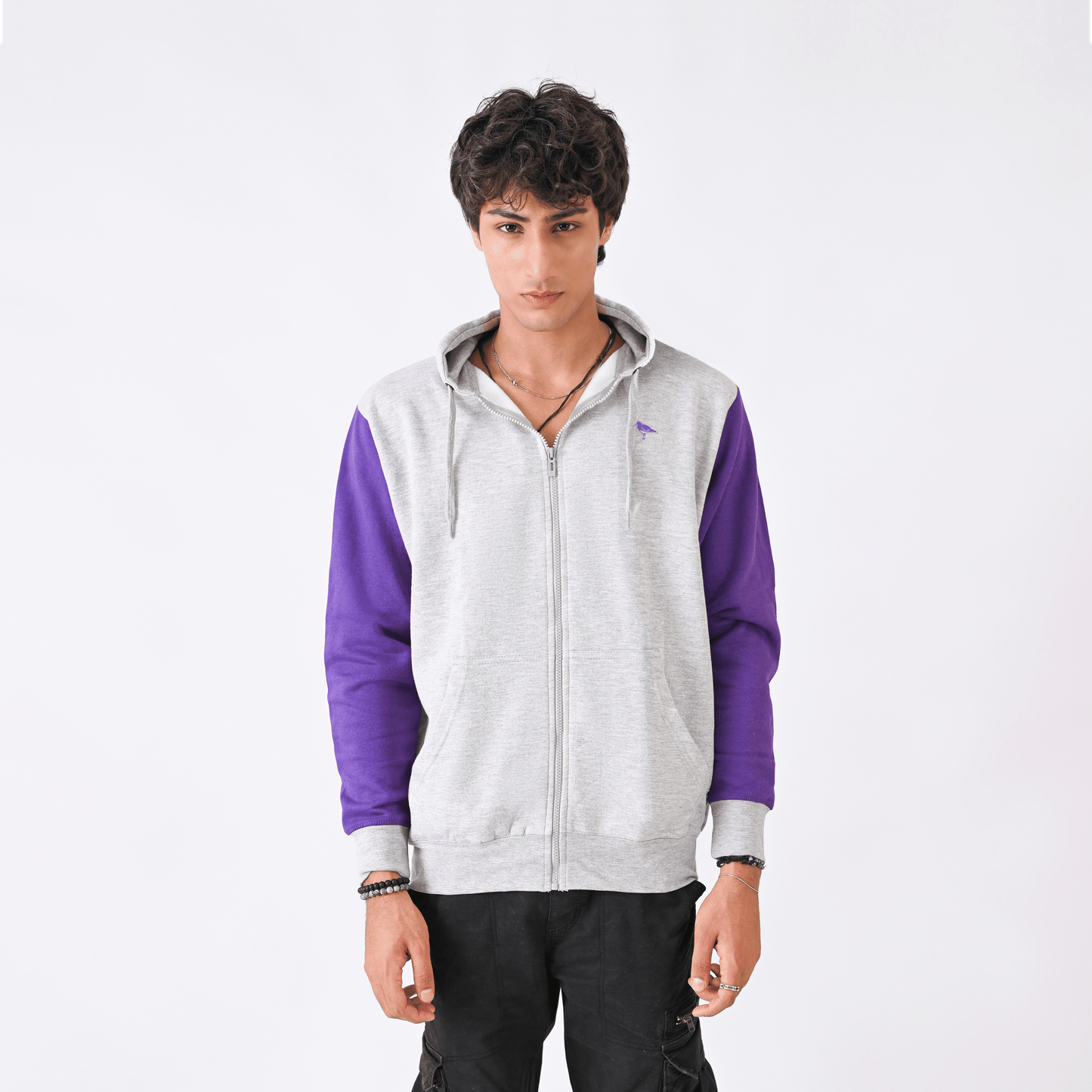 Heather Purple Hoodie