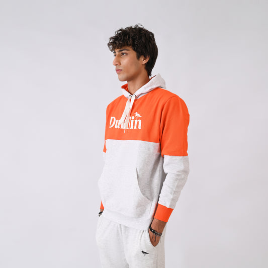 Heather Orange Hoodie