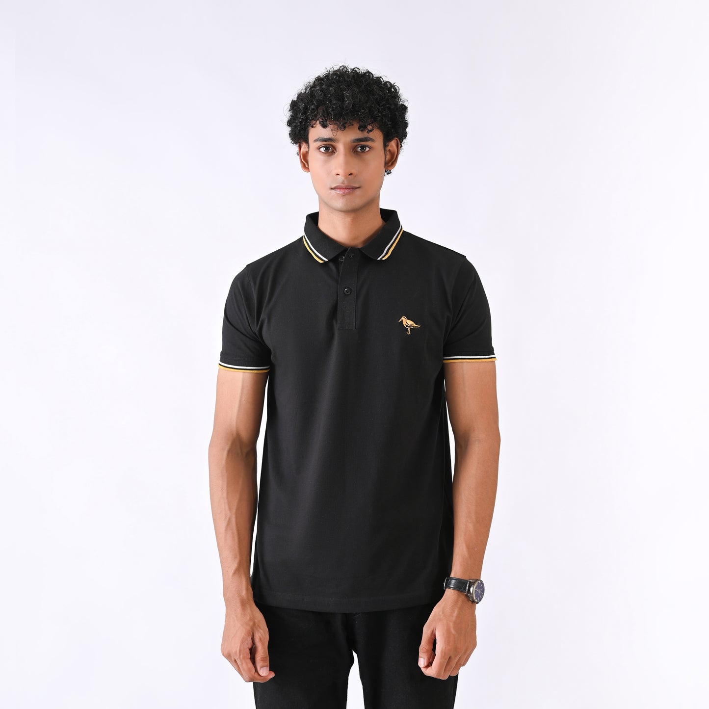 Jersey Polo - Black