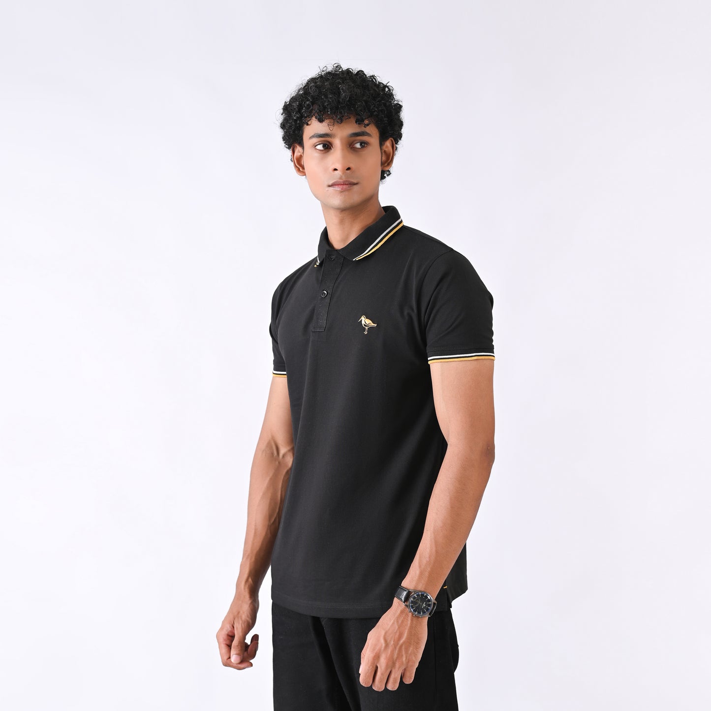 Jersey Polo - Black