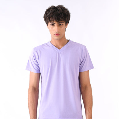V-Neck - Lilac