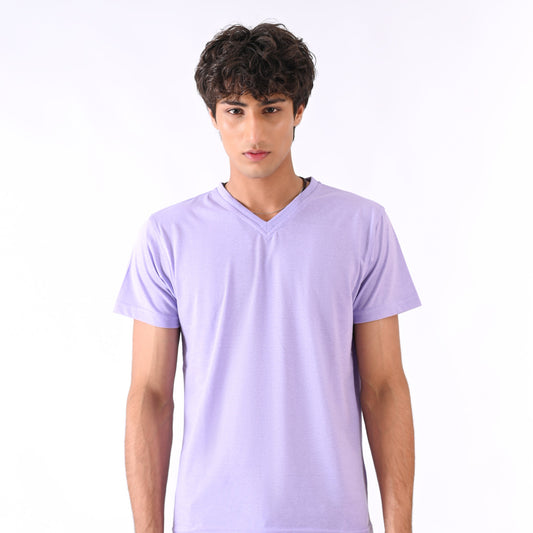 V-Neck - Lilac