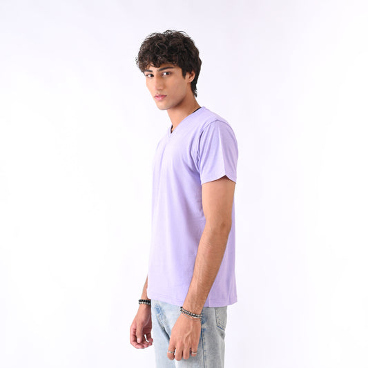 V-Neck - Lilac