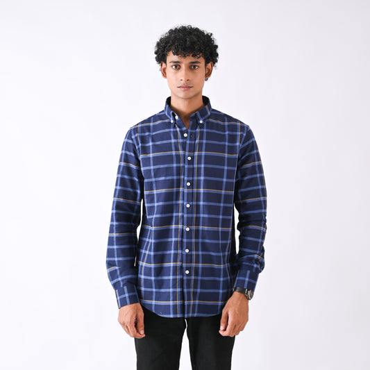 Blue Yellow Plaid
