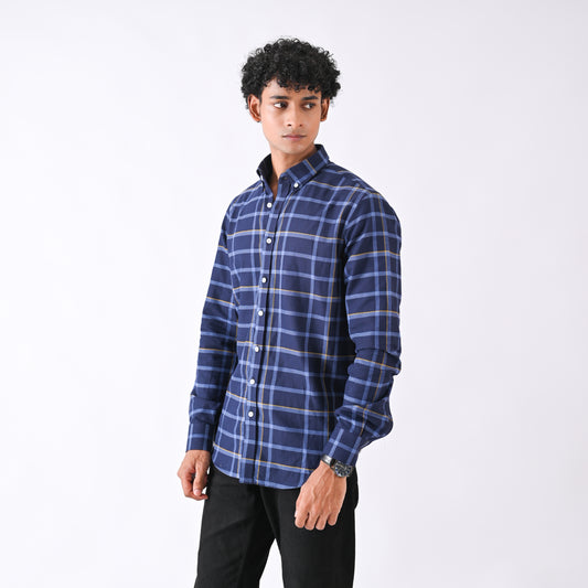 Blue Yellow Plaid