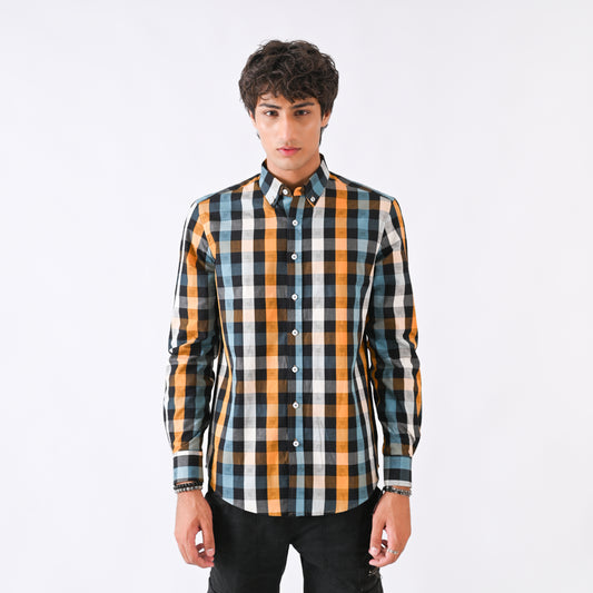 Yellow Black Checks