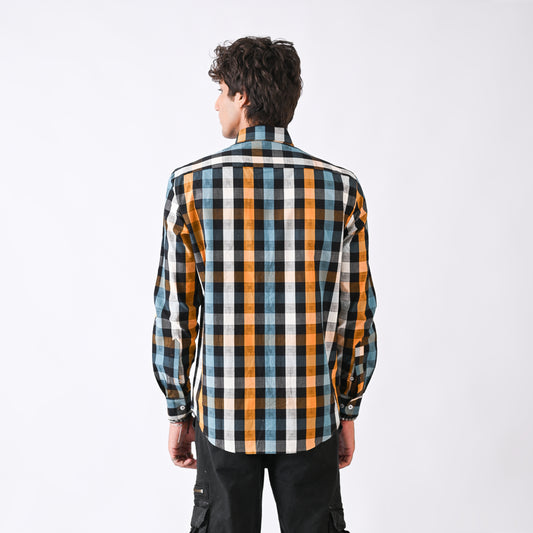 Yellow Black Checks
