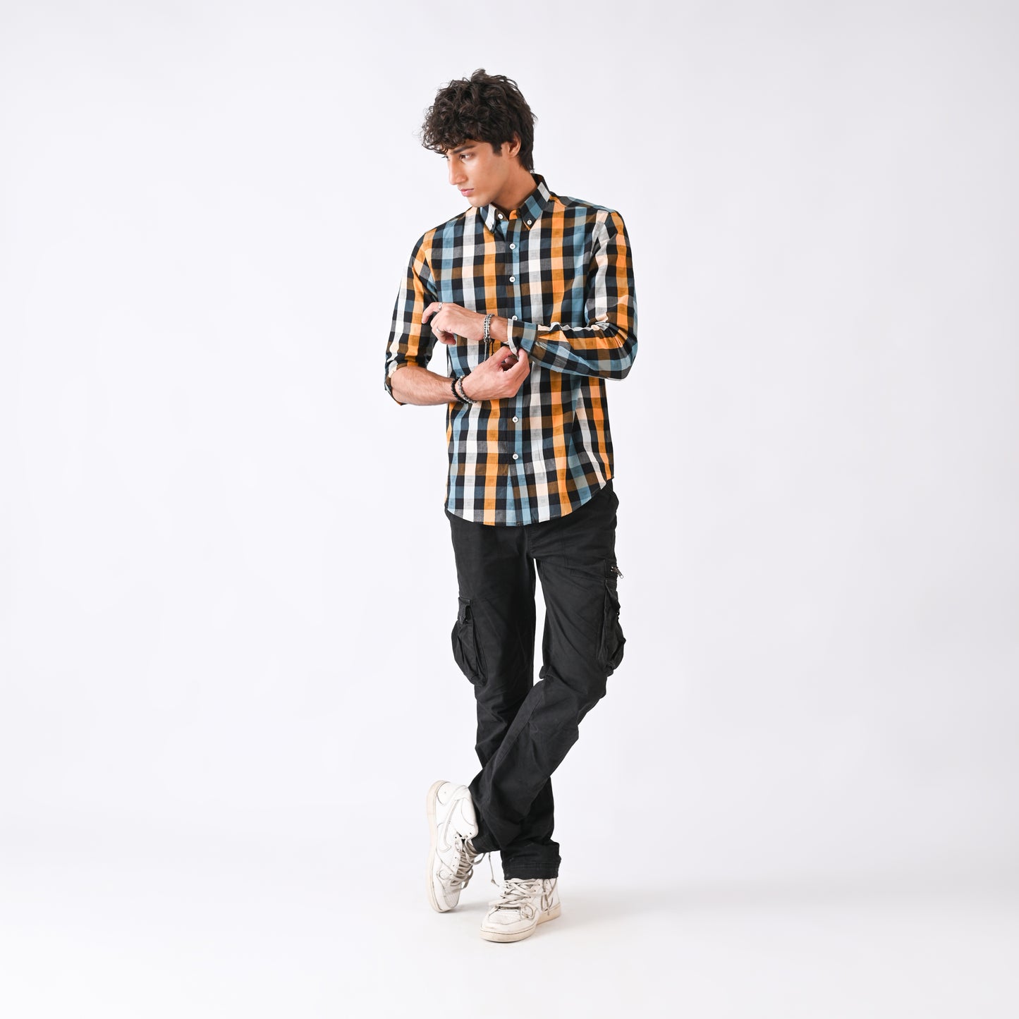 Yellow Black Checks