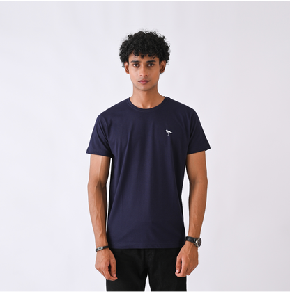 Round Neck - Navy Blue