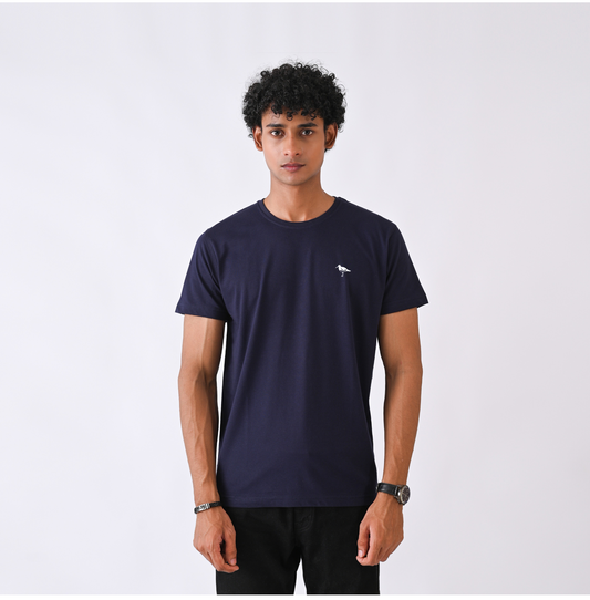 Round Neck - Navy Blue